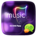 Logo of GO SMS IMUSIC THEME android Application 